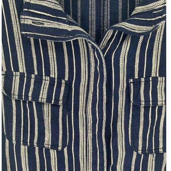 Supplies By Unionbay Linen Jacket Womens Size Medium Long Sleeves Drawstring NEW - Picture 6 of 11